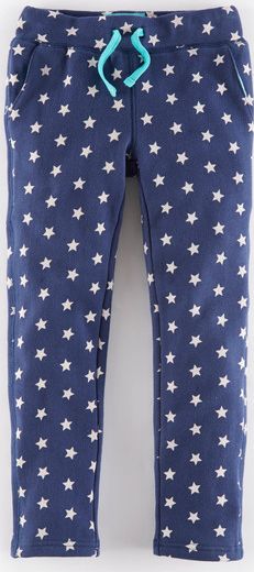 Mini Boden, 1669[^]34902171 Slim Sweatpants Navy/Ecru Star Mini Boden,