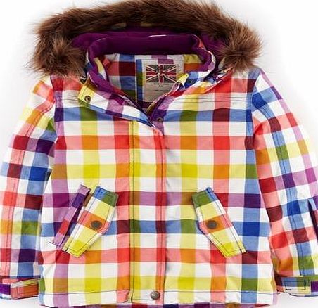 Mini Boden Snow Jacket, Multi 34182105