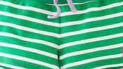 Mini Boden Stripy Sweatshorts, Clover Stripe 34547141