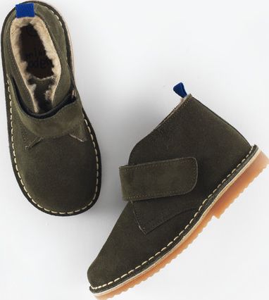 Mini Boden Suede Desert Boots Green Mini Boden, Green