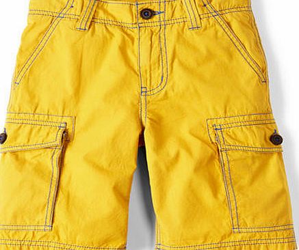 Mini Boden Summer Cargo Shorts Ochre Mini Boden, Ochre