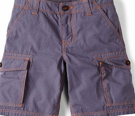 Mini Boden Summer Cargo Shorts Slate Mini Boden, Slate