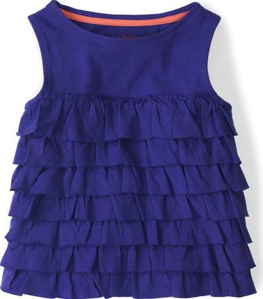 Mini Boden Summer Ruffle Vest Purple Mini Boden, Purple