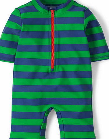 Mini Boden Surf Suit Broccoli/Reef Stripe Mini Boden,