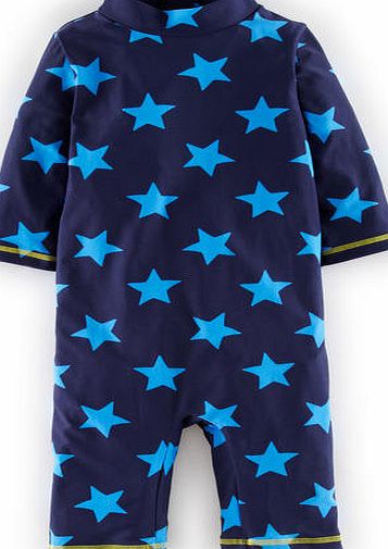 Mini Boden Surfsuit, Navy/Bright Blue Stars 34487272