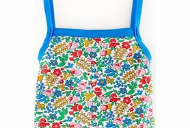 Mini Boden Tankini Top, Multi Spring,Hot Coral