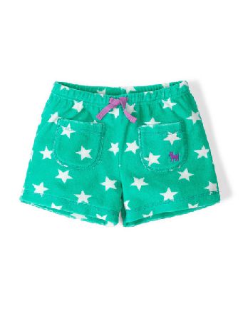 Mini Boden Towelling Shorts Green Mini Boden, Green 34753707