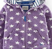 Mini Boden Towelling Zip-through, Haze Star 34514174