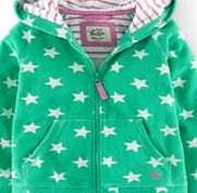 Mini Boden Towelling Zip-through, Lido Star 34514109