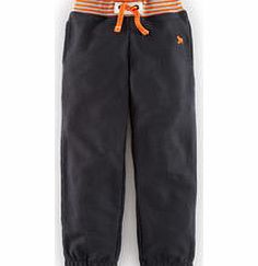 Mini Boden Track Pants, Graphite,Blue,Sail Blue