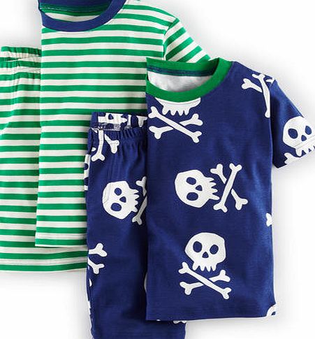 Mini Boden Twin Pack Short Johns Reef Skulls Mini Boden,