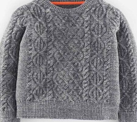 Mini Boden Viking Jumper Grey Mini Boden, Grey 34929315