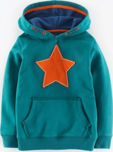 Mini Boden Vintage Hoody Ocean/Techno Star Mini Boden,