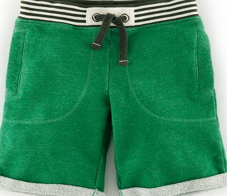 Mini Boden Washed Sweatshorts, Green 34591941