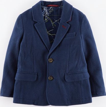 Mini Boden Wool Blazer Navy Wool Mini Boden, Navy Wool