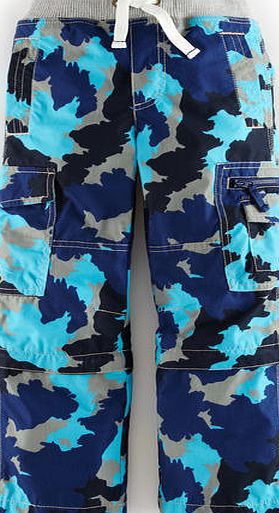 Mini Boden Zip-off Cargos, Blue 34578823