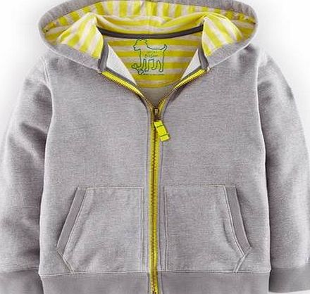 Mini Boden Zip Through Hoody, Grey 34597682