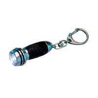 Cyba-Lite LED Keyring Torch Alloy