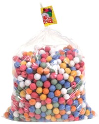 Mini Party Balls (x1000) Asst. Colour 1.7cm