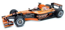 Minichamps 1:18 Scale Arrows Asiatech A22 Race Car 2001 - Jos Verstappen