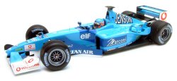 1:18 Scale Benetton Renault B201 Race Car 2001 - J.Button