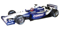 Minichamps 1:18 Scale BMW Williams FW24 Race Car 2002 - Juan Pablo Montoya