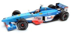 Minichamps 1:43 Scale Benetton Playlife B198 - A.Wurz 1998