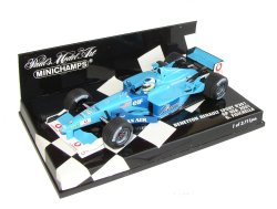 Minichamps 1:43 Scale Benetton Renault B201 USA GP 2001 - Ltd Ed 2,711 pcs - G.Fisichella