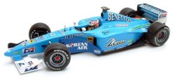 Minichamps 1:43 Scale Bennetton Playlife B200 A Wurz