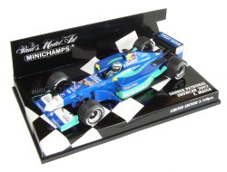 Minichamps 1:43 Scale Sauber Petronas 2002 Launch Car - Ltd Ed 2,448 pcs - Felipe Massa