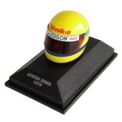 Minichamps 1:8 Scale Arai Kart Helmet 1979 - 1980 - A.Senna