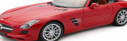 1:18 Scale 2011 Mercedes-Benz SLS-Class AMG Roadster (Metallic Red)