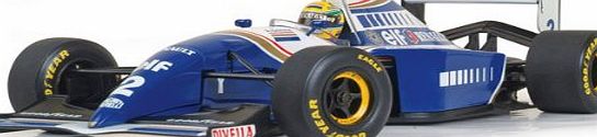 Minichamps 1:18 Scale Ayrton Senna 1994 Williams Fw16 Formula 1 Diecast Model