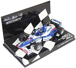 Minichamps 1:43 Scale Arrows Yamaha FA18 6th Place at the British GP Ltd Ed 4.999pcs - D.Hill