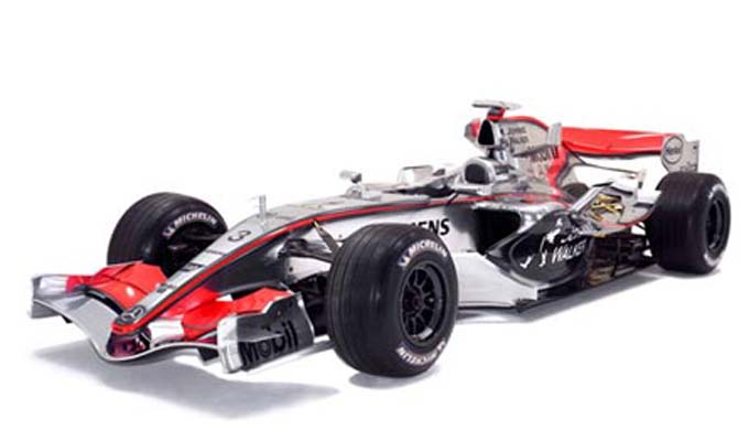 Minichamps 2006 McLaren Mercedes MP4/21 Race Car Kimi