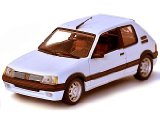 Die-cast Model Peugeot 205 GTI (1:43 scale in White)