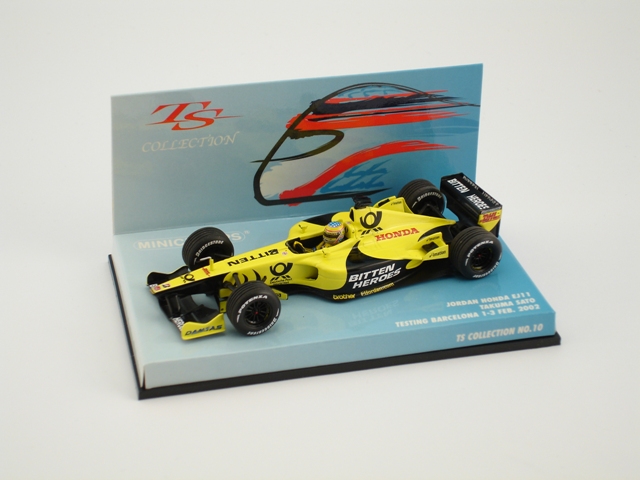 Minichamps Jordan EJ12 Testcar Barcelona 2002 T.Sato