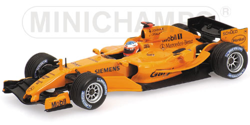 Minichamps McLaren Mercedes MP4-20 Test Car 2006 Gary