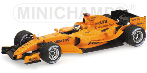 Minichamps McLaren Mercedes MP4-20 Test Car 2006 Pedro de