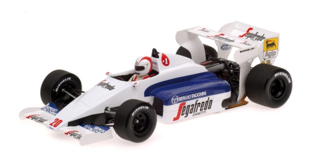 Minichamps Toleman Hart TG184 1984 J.Cecotto