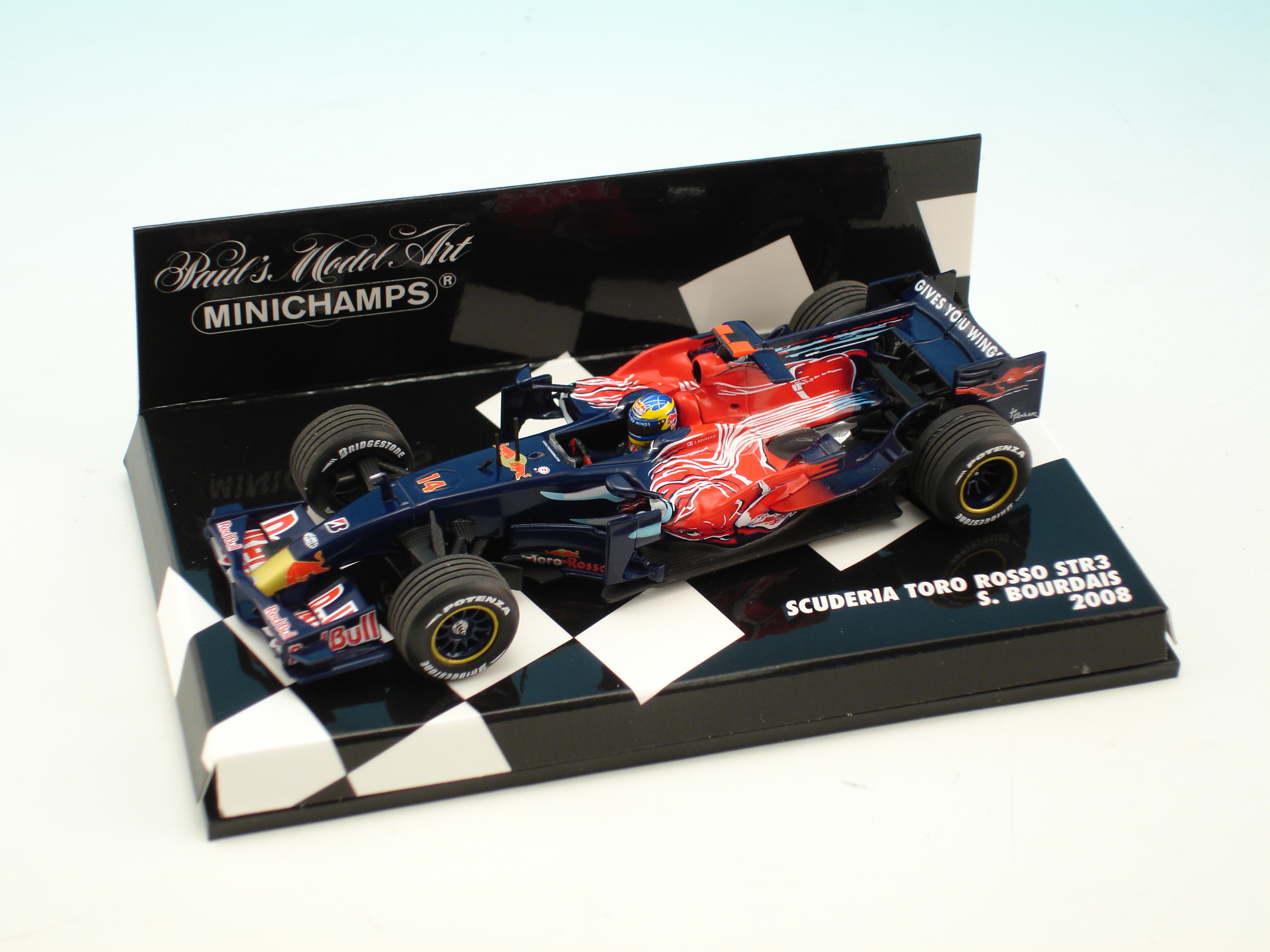 Minichamps Toro Rosso STR3 #14 2008 S.Bourdais