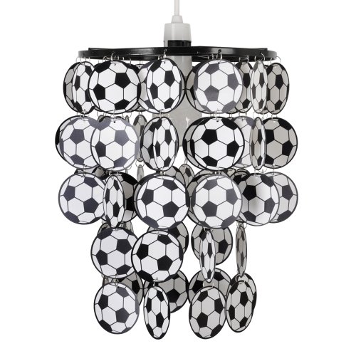 MiniSun Boys Football Bedroom/Nursery Ceiling Pendant Light Shade