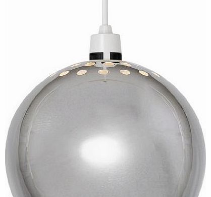 MiniSun Mini Retro Chrome Arco Style Dome Ceiling Pendant Light Shade