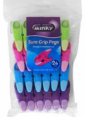 Sure Grip Pegs 24 Pack