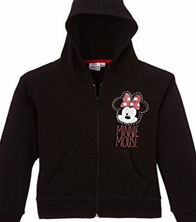 Minnie  Girls 44MNJUN106 Hoodie, Black, 10 Years