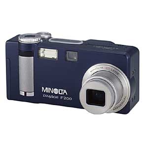 MINOLTA Dimage F200 BLUE