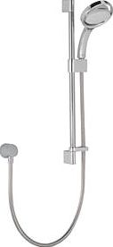 Mira, 1228[^]1185G 360 Shower Kit Modern White Chrome 1185G