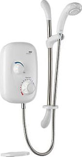 Mira, 1228[^]8668G Event XS Manual Power Shower White/Chrome