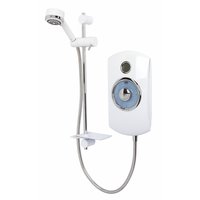 Orbis 9.8kW White / Chrome Electric Shower