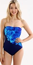 Miraclesuit, 1295[^]235505 Floral Cascade Avanti - Blue